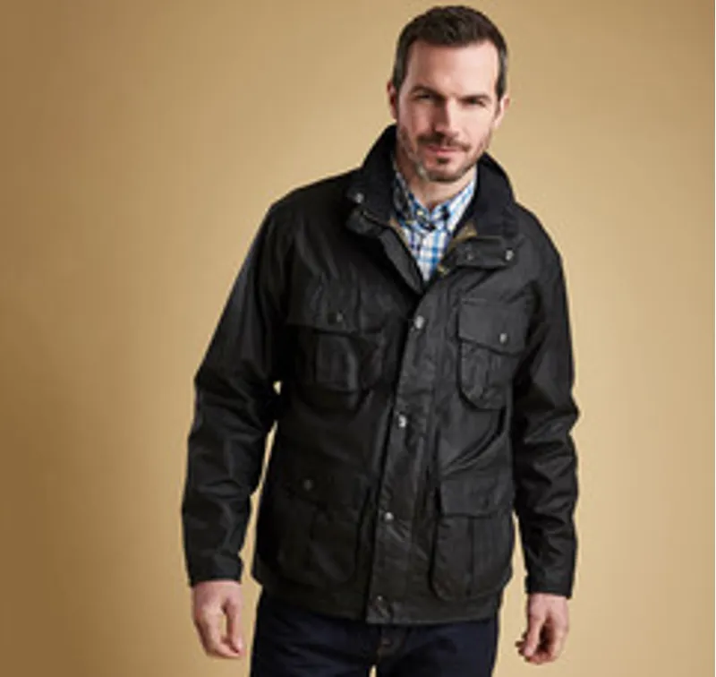 Barbour Classic Beaufort Wax Jacket Olive-1